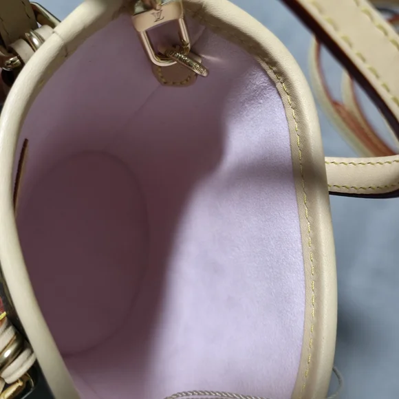 Louis Vuitton x Takashi Murakami Cherry Blossom Nano Bucket w/ Key pouch - Picture 3 of 11